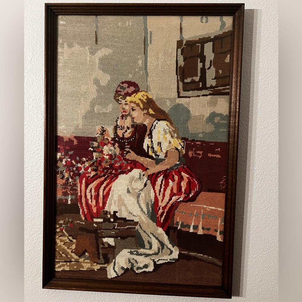 Vintage tapestry by Wiehler Needlepoint
